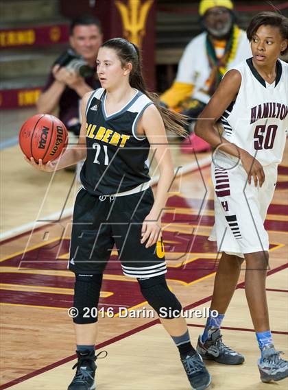 Thumbnail 2 in Gilbert vs. Hamilton (AIA D1 Quarterfinal)  photogallery.