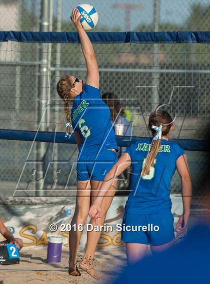 Thumbnail 1 in Xavier College Prep vs. Salpointe Catholic (AIA D1 Final) photogallery.