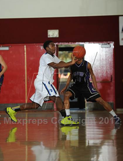 Thumbnail 2 in Rancho Cucamonga vs. Diamond Ranch (MaxPreps Holiday Classic) photogallery.