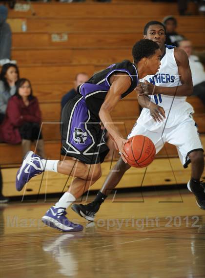 Thumbnail 3 in Rancho Cucamonga vs. Diamond Ranch (MaxPreps Holiday Classic) photogallery.