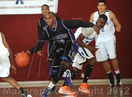 Thumbnail 1 in Rancho Cucamonga vs. Diamond Ranch (MaxPreps Holiday Classic) photogallery.