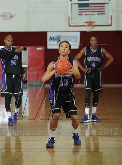 Thumbnail 1 in Rancho Cucamonga vs. Diamond Ranch (MaxPreps Holiday Classic) photogallery.