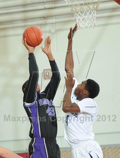 Thumbnail 1 in Rancho Cucamonga vs. Diamond Ranch (MaxPreps Holiday Classic) photogallery.