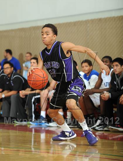 Thumbnail 1 in Rancho Cucamonga vs. Diamond Ranch (MaxPreps Holiday Classic) photogallery.