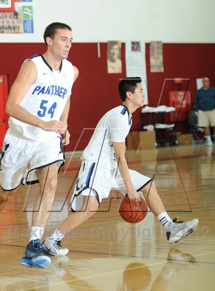 Thumbnail 1 in Rancho Cucamonga vs. Diamond Ranch (MaxPreps Holiday Classic) photogallery.