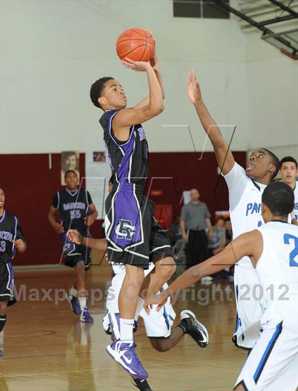 Thumbnail 2 in Rancho Cucamonga vs. Diamond Ranch (MaxPreps Holiday Classic) photogallery.