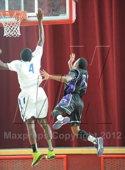 Thumbnail 1 in Rancho Cucamonga vs. Diamond Ranch (MaxPreps Holiday Classic) photogallery.