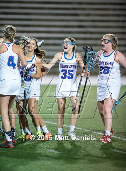 Thumbnail 1 in Rampart vs. Cherry Creek (CHSAA Quarterfinals) photogallery.