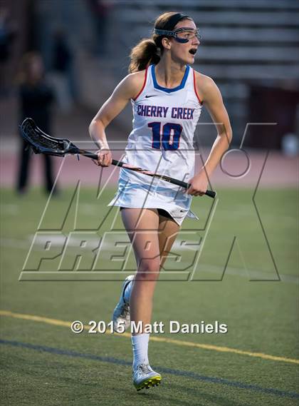Thumbnail 3 in Rampart vs. Cherry Creek (CHSAA Quarterfinals) photogallery.