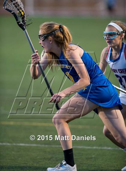 Thumbnail 3 in Rampart vs. Cherry Creek (CHSAA Quarterfinals) photogallery.