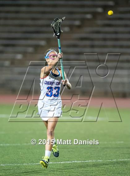 Thumbnail 3 in Rampart vs. Cherry Creek (CHSAA Quarterfinals) photogallery.