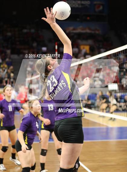 Thumbnail 2 in Fleming vs. Kit Carson (CHSAA 1A Final) photogallery.