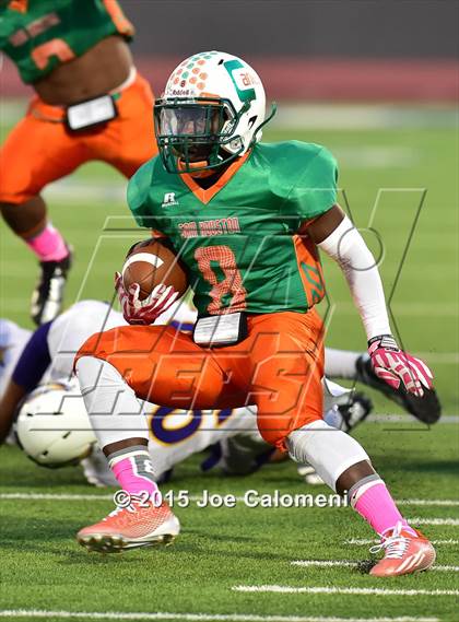 Thumbnail 3 in Brackenridge vs Houston [Sam] (Alamo Stadium) photogallery.