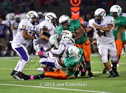 Thumbnail 2 in Brackenridge vs Houston [Sam] (Alamo Stadium) photogallery.