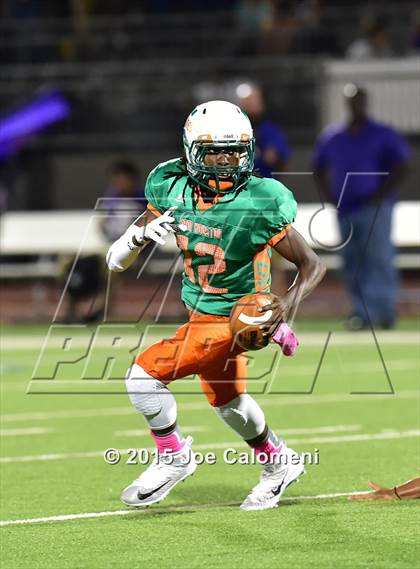 Thumbnail 2 in Brackenridge vs Houston [Sam] (Alamo Stadium) photogallery.