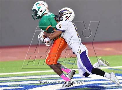 Thumbnail 2 in Brackenridge vs Houston [Sam] (Alamo Stadium) photogallery.