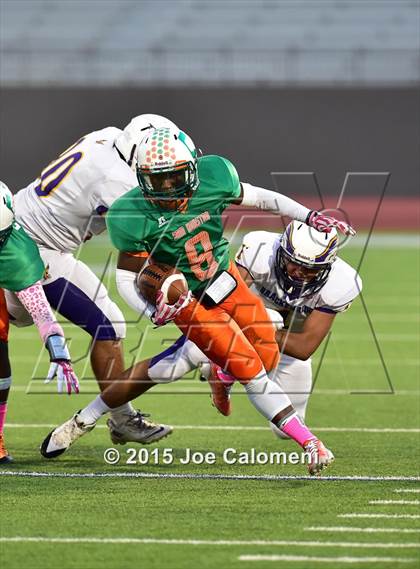 Thumbnail 2 in Brackenridge vs Houston [Sam] (Alamo Stadium) photogallery.
