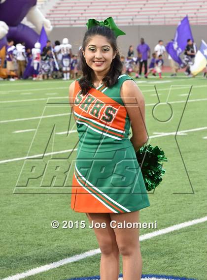 Thumbnail 3 in Brackenridge vs Houston [Sam] (Alamo Stadium) photogallery.