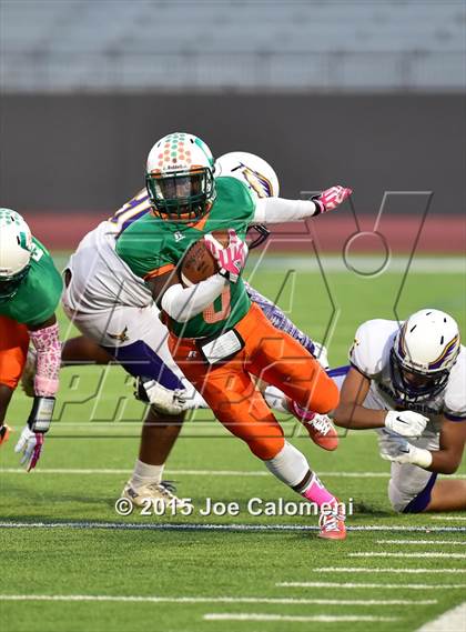 Thumbnail 3 in Brackenridge vs Houston [Sam] (Alamo Stadium) photogallery.