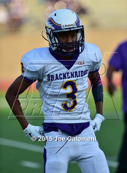 Thumbnail 2 in Brackenridge vs Houston [Sam] (Alamo Stadium) photogallery.