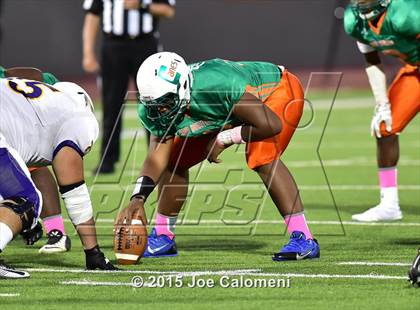 Thumbnail 2 in Brackenridge vs Houston [Sam] (Alamo Stadium) photogallery.