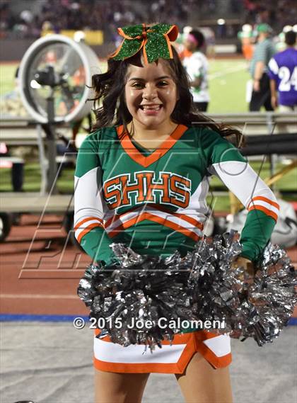Thumbnail 3 in Brackenridge vs Houston [Sam] (Alamo Stadium) photogallery.