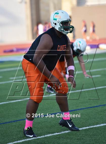 Thumbnail 2 in Brackenridge vs Houston [Sam] (Alamo Stadium) photogallery.