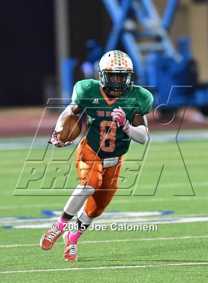 Thumbnail 2 in Brackenridge vs Houston [Sam] (Alamo Stadium) photogallery.