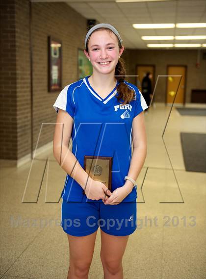 Thumbnail 1 in Nassau County Girls Badminton Final  photogallery.