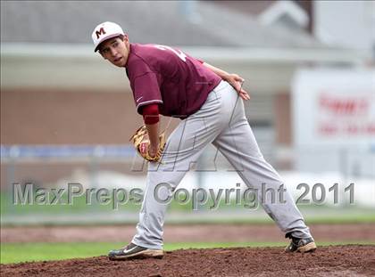 Thumbnail 3 in Mendon vs Batavia (Dwyer Stadium) photogallery.