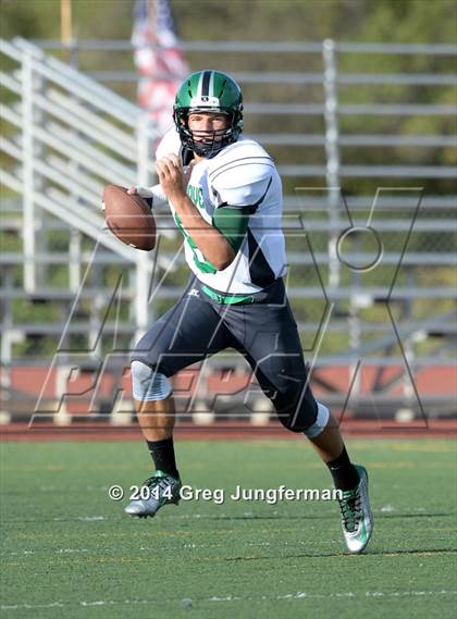 Thumbnail 1 in Churchill County vs. Cardinal Newman (Honor Bowl) photogallery.