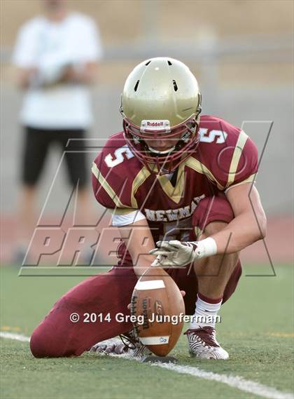 Thumbnail 2 in Churchill County vs. Cardinal Newman (Honor Bowl) photogallery.