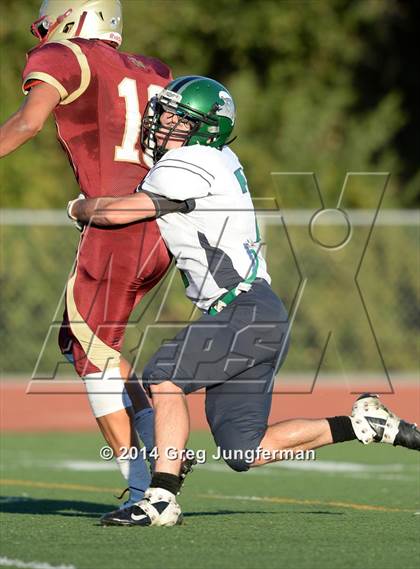 Thumbnail 2 in Churchill County vs. Cardinal Newman (Honor Bowl) photogallery.