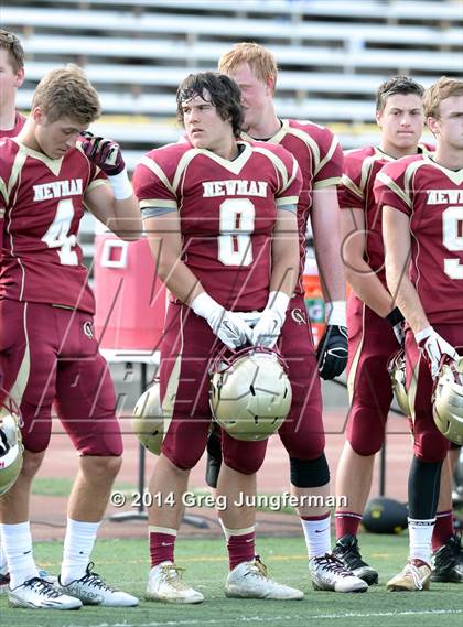 Thumbnail 2 in Churchill County vs. Cardinal Newman (Honor Bowl) photogallery.