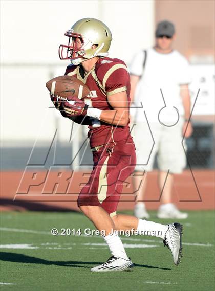 Thumbnail 1 in Churchill County vs. Cardinal Newman (Honor Bowl) photogallery.