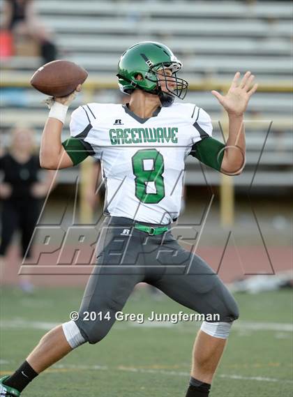 Thumbnail 1 in Churchill County vs. Cardinal Newman (Honor Bowl) photogallery.