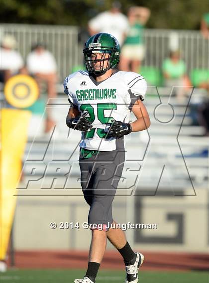 Thumbnail 1 in Churchill County vs. Cardinal Newman (Honor Bowl) photogallery.