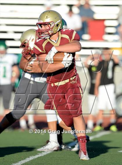 Thumbnail 2 in Churchill County vs. Cardinal Newman (Honor Bowl) photogallery.