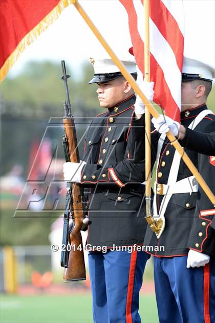 Thumbnail 2 in Churchill County vs. Cardinal Newman (Honor Bowl) photogallery.