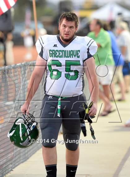 Thumbnail 1 in Churchill County vs. Cardinal Newman (Honor Bowl) photogallery.