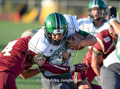 Thumbnail 1 in Churchill County vs. Cardinal Newman (Honor Bowl) photogallery.