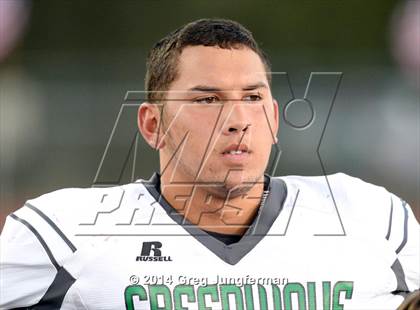 Thumbnail 1 in Churchill County vs. Cardinal Newman (Honor Bowl) photogallery.