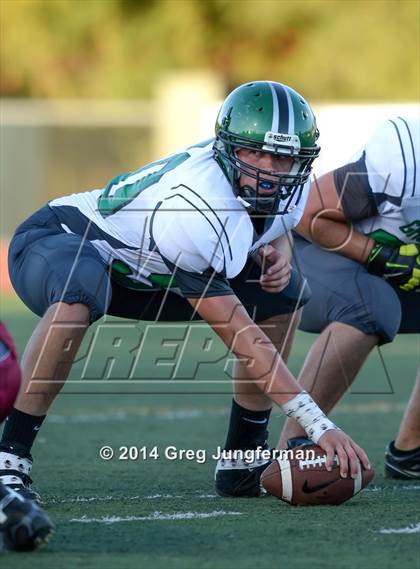 Thumbnail 2 in Churchill County vs. Cardinal Newman (Honor Bowl) photogallery.
