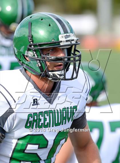 Thumbnail 1 in Churchill County vs. Cardinal Newman (Honor Bowl) photogallery.