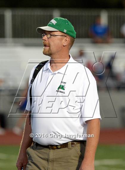 Thumbnail 3 in Churchill County vs. Cardinal Newman (Honor Bowl) photogallery.
