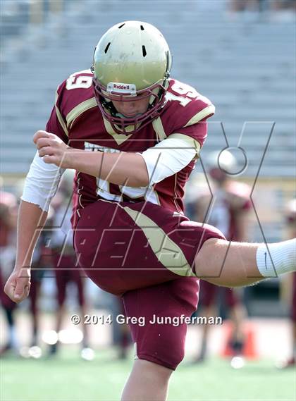 Thumbnail 1 in Churchill County vs. Cardinal Newman (Honor Bowl) photogallery.