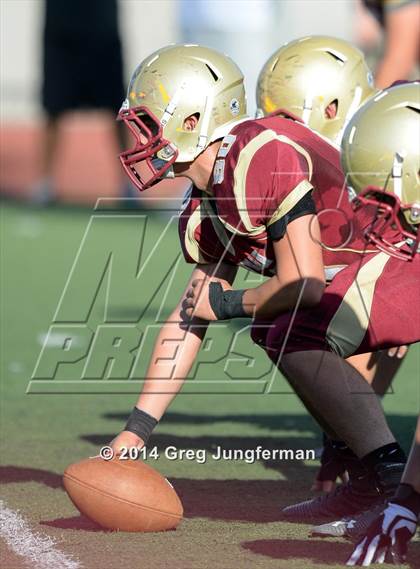 Thumbnail 1 in Churchill County vs. Cardinal Newman (Honor Bowl) photogallery.