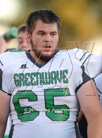 Thumbnail 2 in Churchill County vs. Cardinal Newman (Honor Bowl) photogallery.