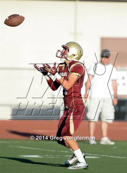 Thumbnail 3 in Churchill County vs. Cardinal Newman (Honor Bowl) photogallery.