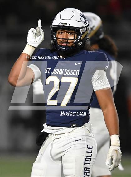 Thumbnail 3 in San Clemente @ St. John Bosco (CIF-SS D1 Playoff) photogallery.